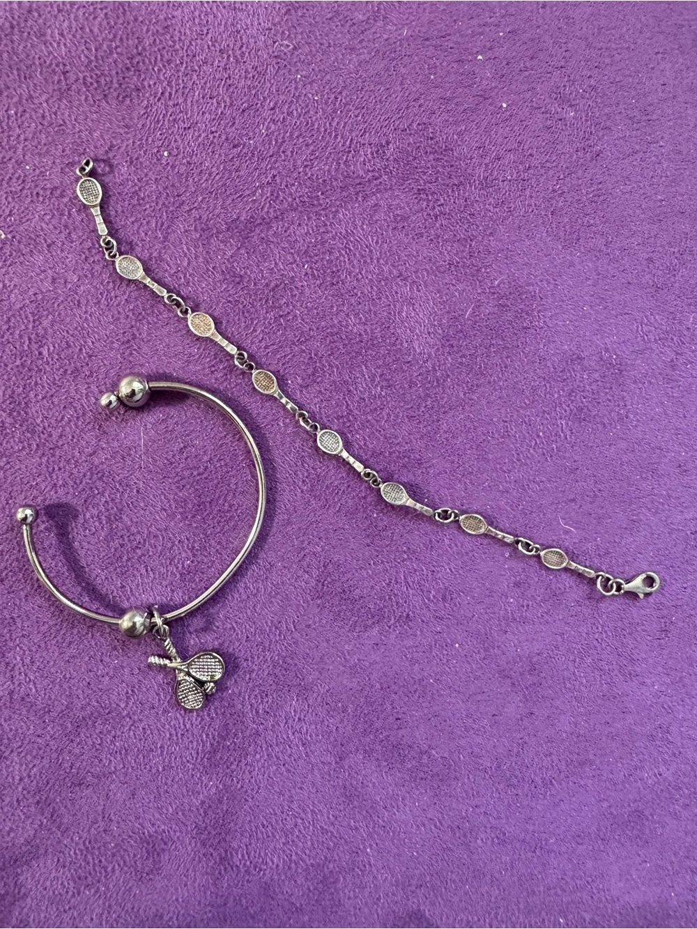 2 SS bracelets NWOT